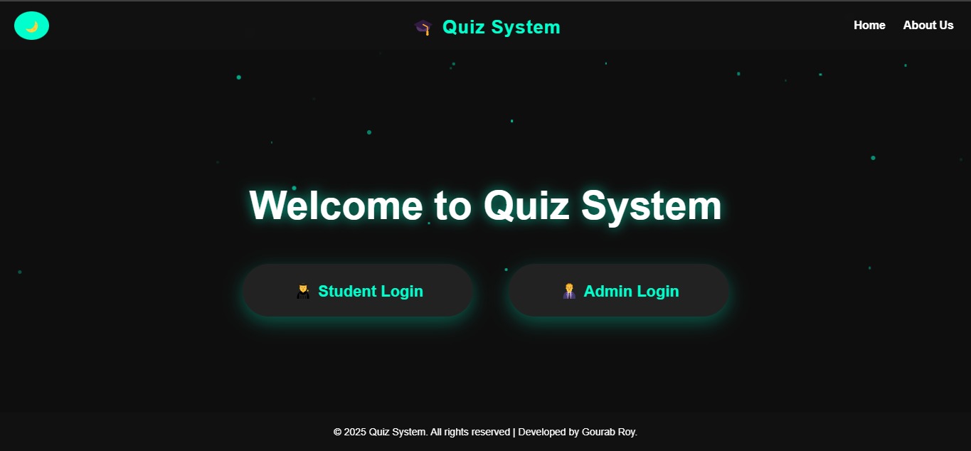 Web-Based Quiz System